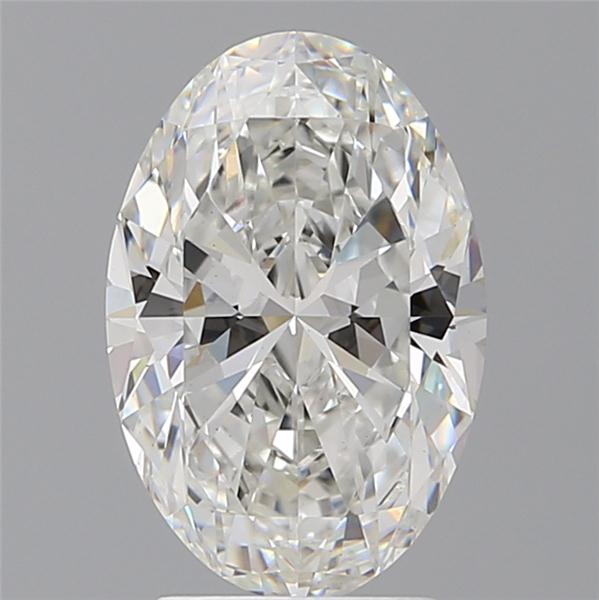 3.02 ct. oval Lab Grown Diamond front image
