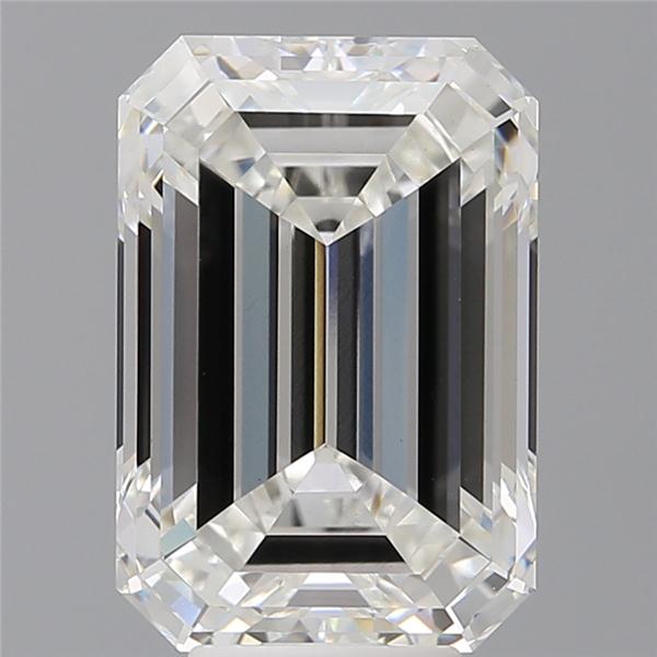 7.58 ct. emerald Lab Grown Diamond front image
