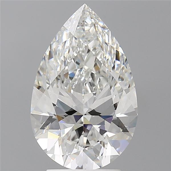 3.52 ct. pear Lab Grown Diamond front image