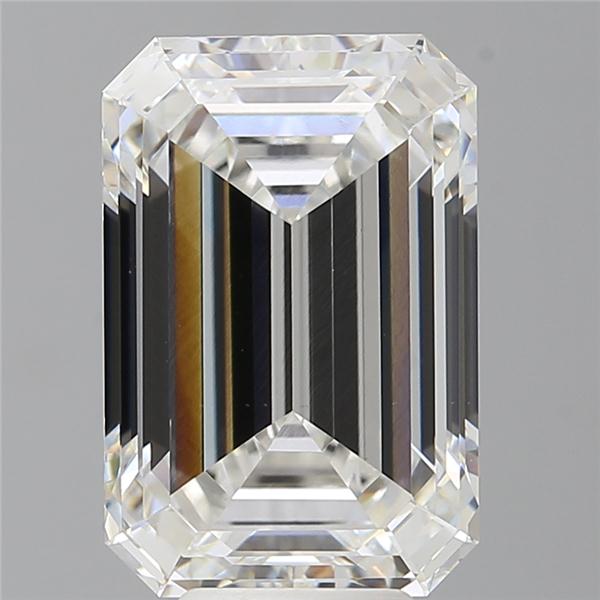 7.60 ct. emerald Lab Grown Diamond front image