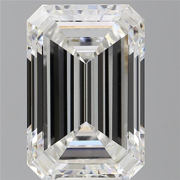 9.58 ct. emerald Lab Grown Diamond front image