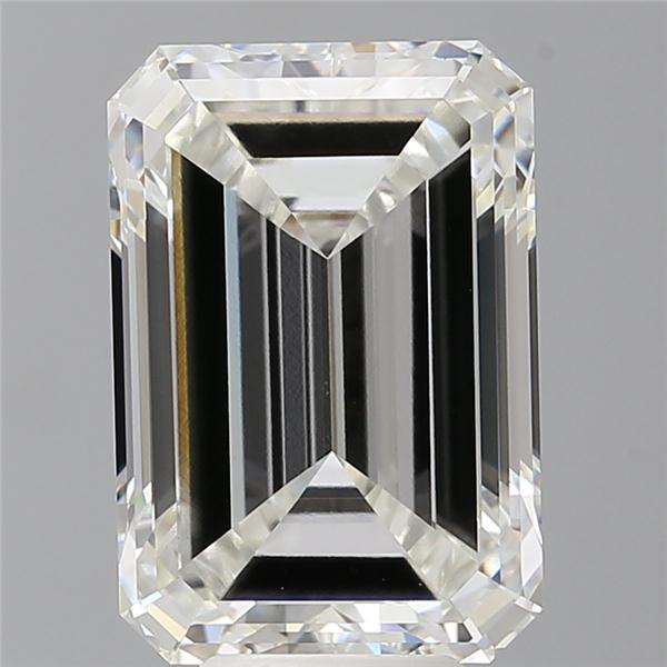 7.53 ct. emerald Lab Grown Diamond front image