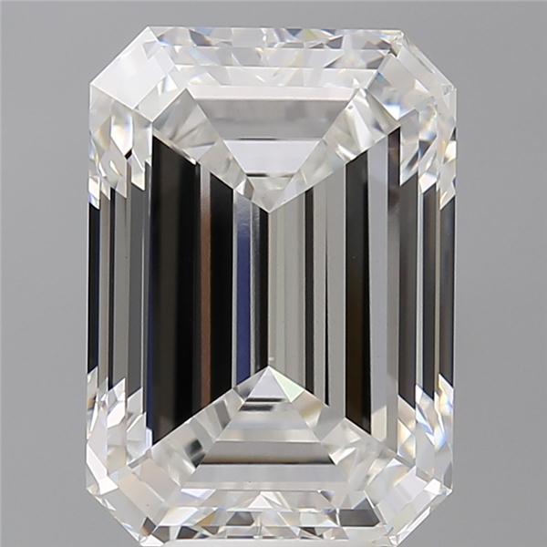 7.51 ct. emerald Lab Grown Diamond front image