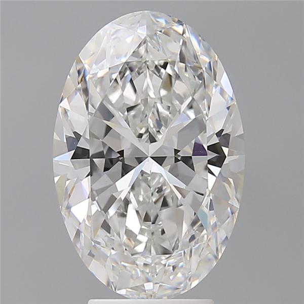 4.58 ct. oval Lab Grown Diamond front image