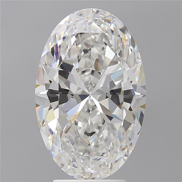 4.58 ct. oval Lab Grown Diamond front image