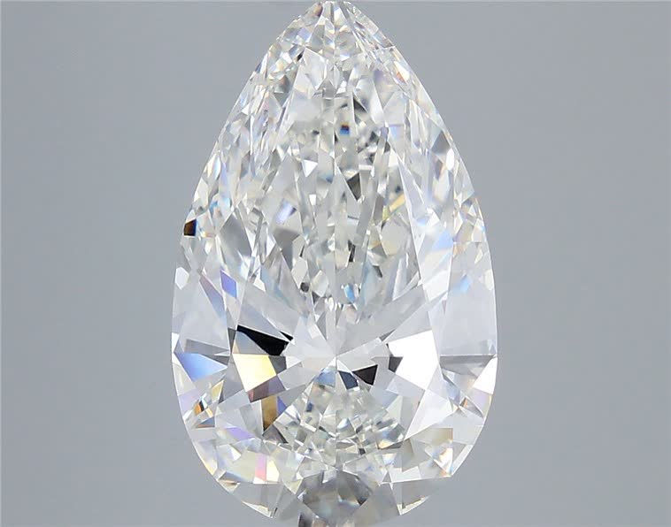5.53 ct. pear Lab Grown Diamond front image