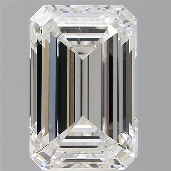 6.01 ct. emerald Lab Grown Diamond front image