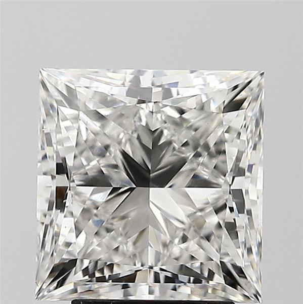4.03 ct. princess Lab Grown Diamond front image