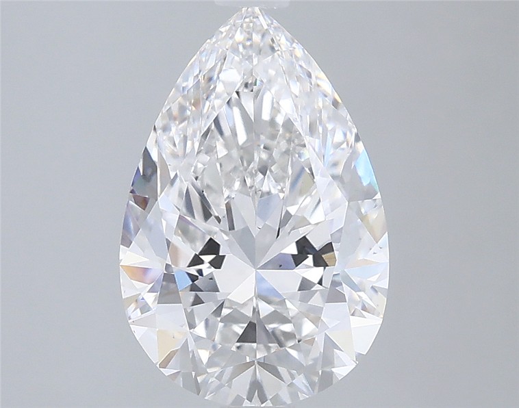 2.38 carat f VS2 EX Cut IGI pear diamond