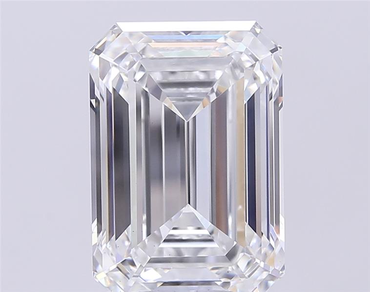 8.59 ct. emerald Lab Grown Diamond front image