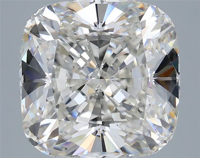 4.05 ct. cushion Lab Grown Diamond front image