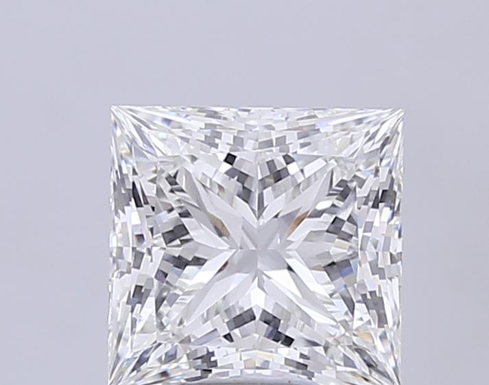 6.11 ct. princess Lab Grown Diamond front image