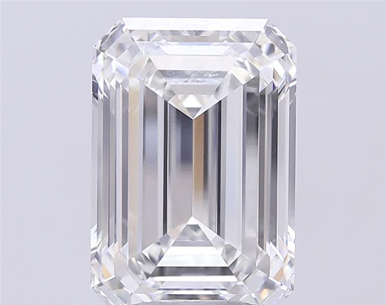 8.57 ct. emerald Lab Grown Diamond front image