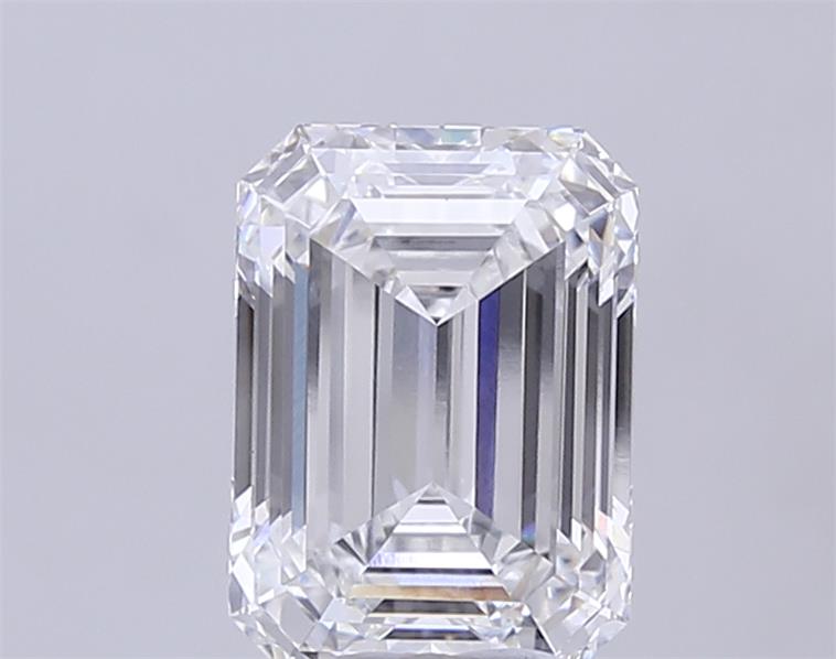 6.24 ct. emerald Lab Grown Diamond front image
