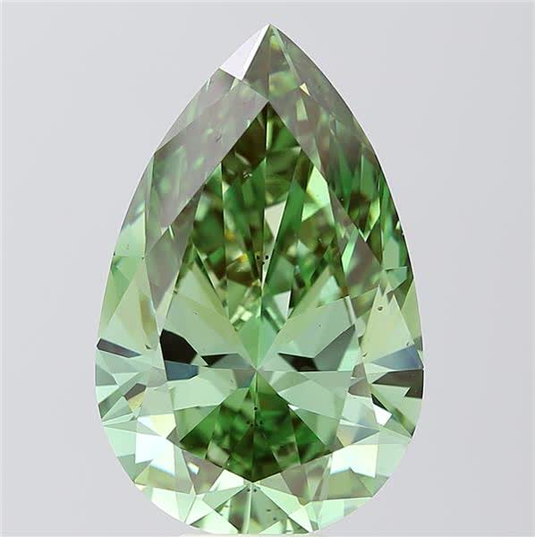 11.97 ct. pear Lab Grown Diamond front image