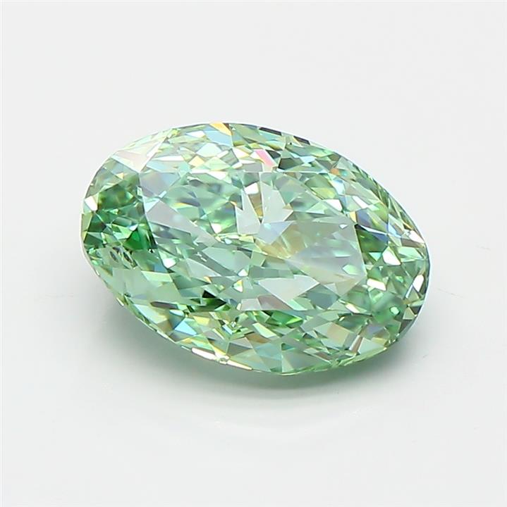 2.03 ct. oval Lab Grown Diamond front image