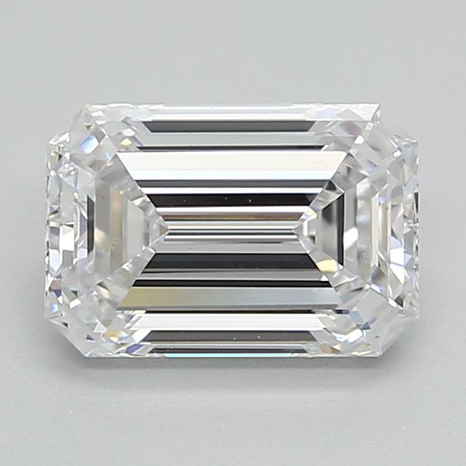 1.43 ct. emerald Lab Grown Diamond front image