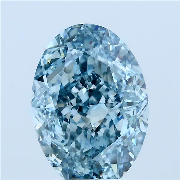 3.50 ct. oval Lab Grown Diamond front image