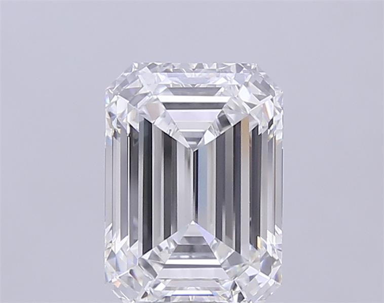 7.14 ct. emerald Lab Grown Diamond front image