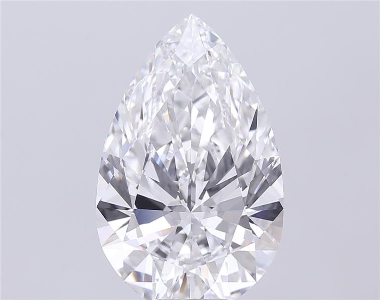 8.08 ct. pear Lab Grown Diamond front image