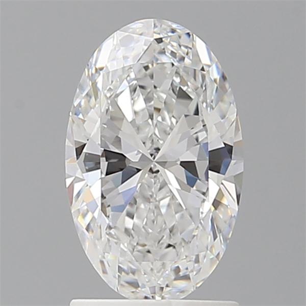 1.57 ct. oval Lab Grown Diamond front image