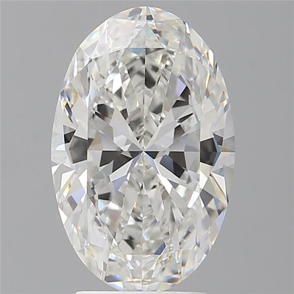 3.52 ct. oval Lab Grown Diamond front image