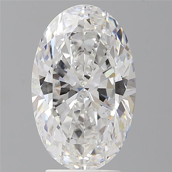 3.59 ct. oval Lab Grown Diamond front image