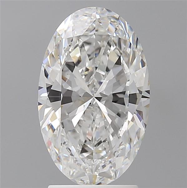 2.60 ct. oval Lab Grown Diamond front image