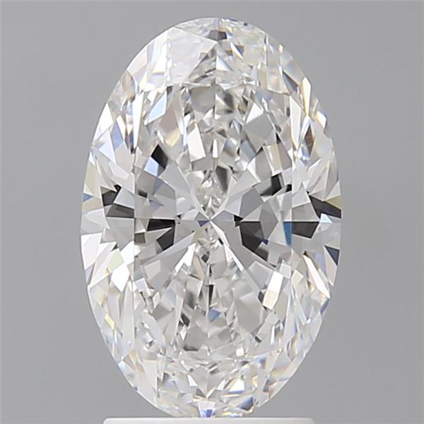 2.53 ct. oval Lab Grown Diamond front image
