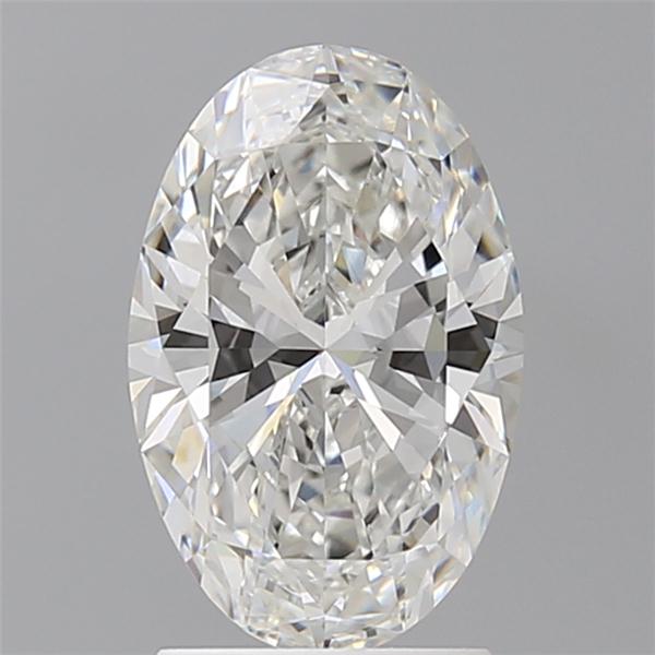 2.08 ct. oval Lab Grown Diamond front image