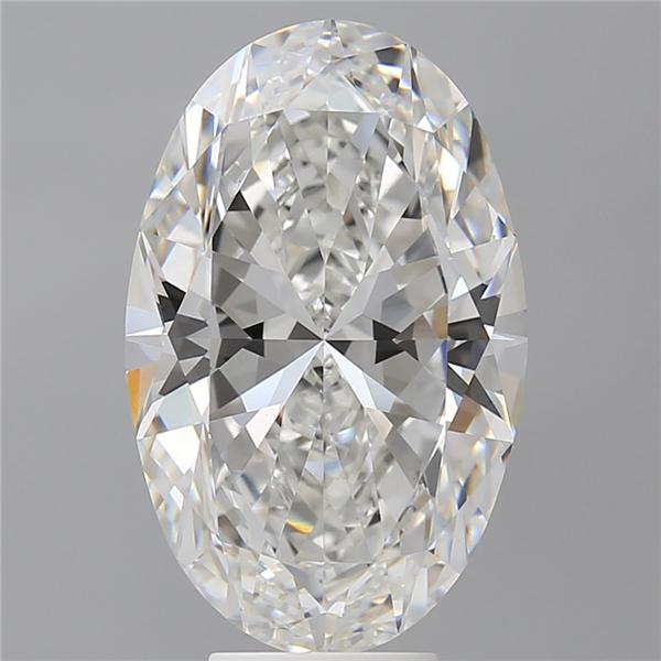 7.10 ct. oval Lab Grown Diamond front image