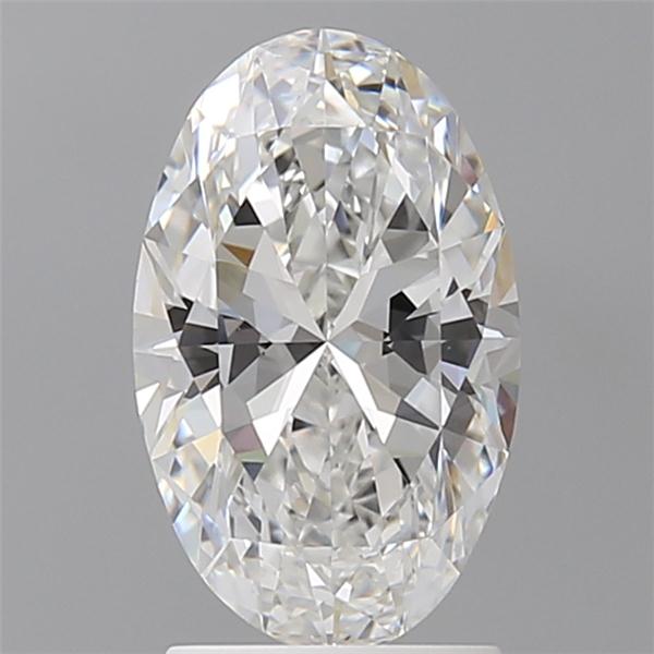 2.03 ct. oval Lab Grown Diamond front image