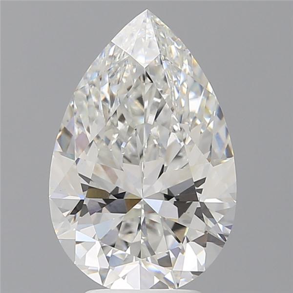 4.07 ct. pear Lab Grown Diamond front image