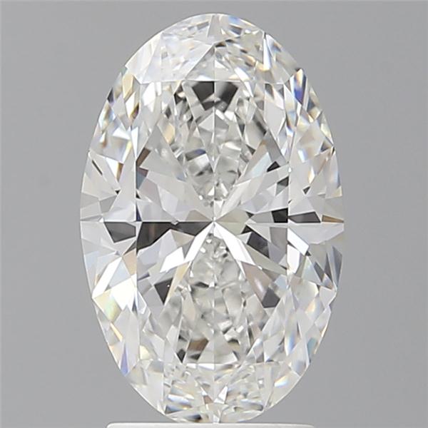 2.58 ct. oval Lab Grown Diamond front image