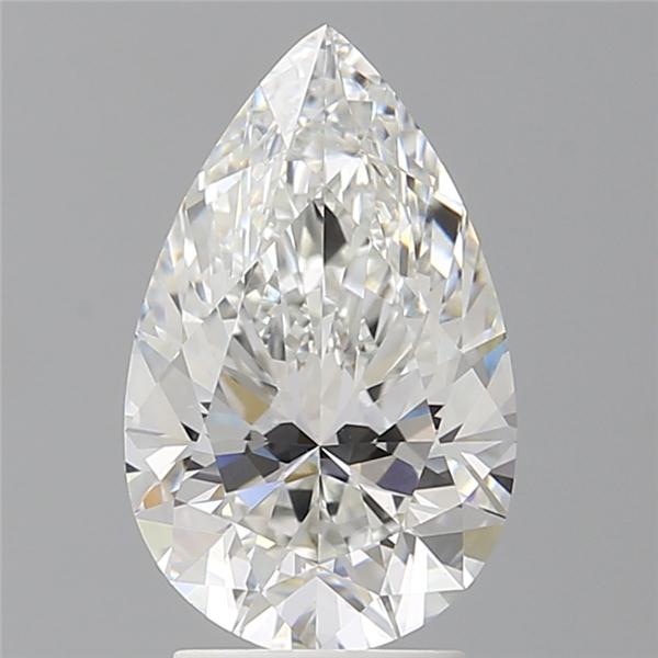 3.02 ct. pear Lab Grown Diamond front image