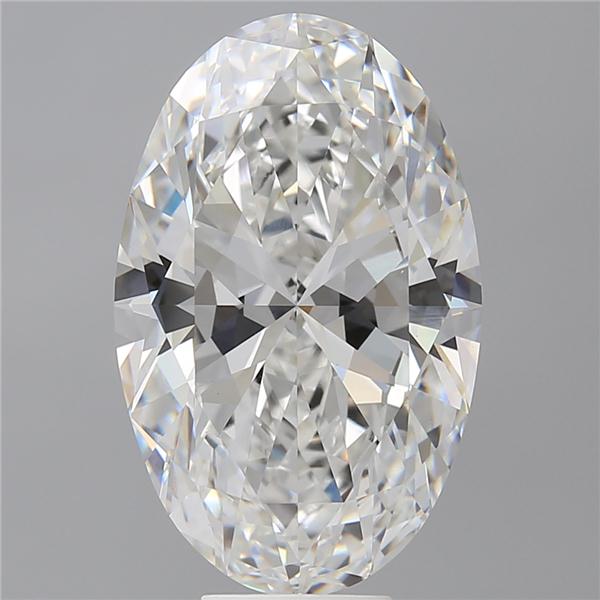 8.58 ct. oval Lab Grown Diamond front image