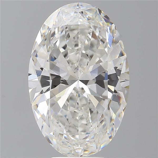 8.59 ct. oval Lab Grown Diamond front image