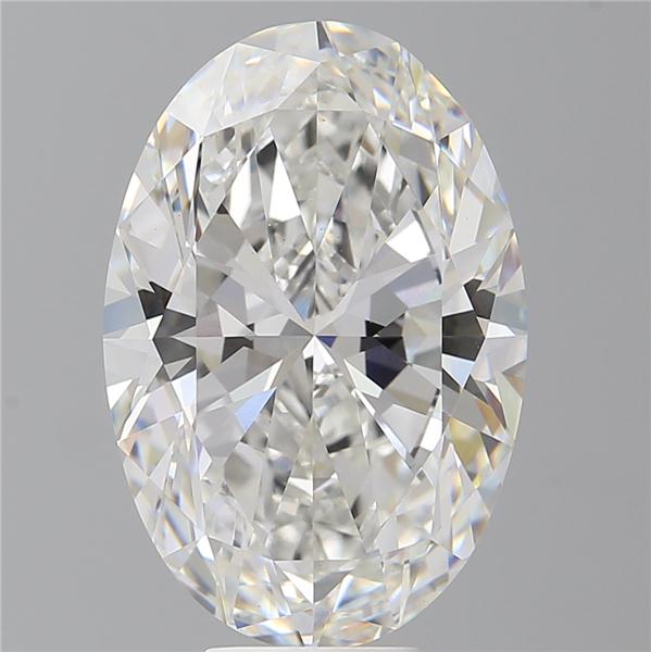 9.57 ct. oval Lab Grown Diamond front image