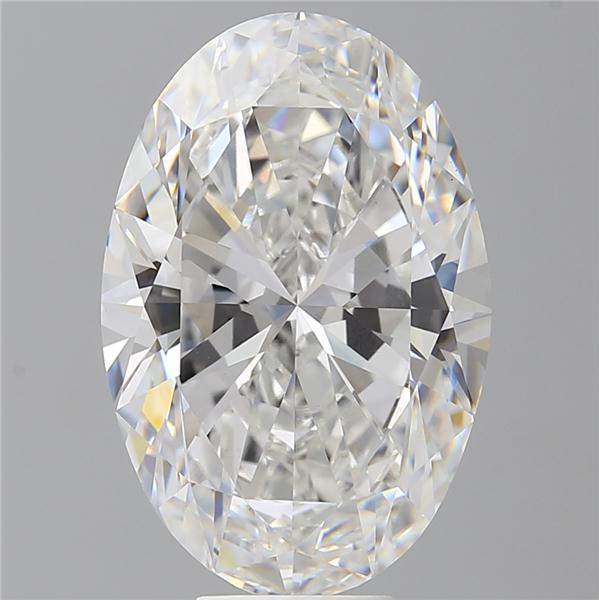 9.59 ct. oval Lab Grown Diamond front image