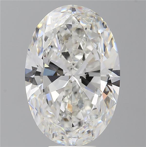 9.50 ct. oval Lab Grown Diamond front image