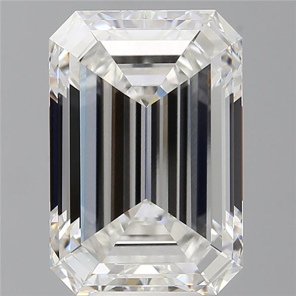 8.58 ct. emerald Lab Grown Diamond front image