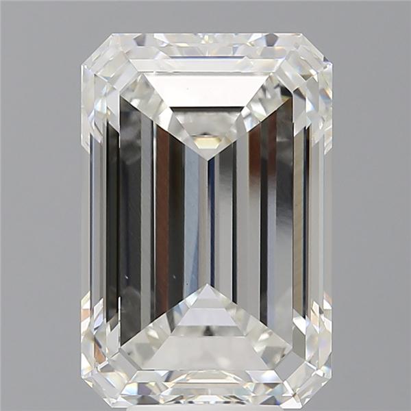8.59 ct. emerald Lab Grown Diamond front image