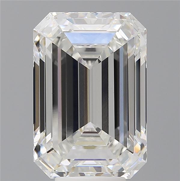 8.09 ct. emerald Lab Grown Diamond front image