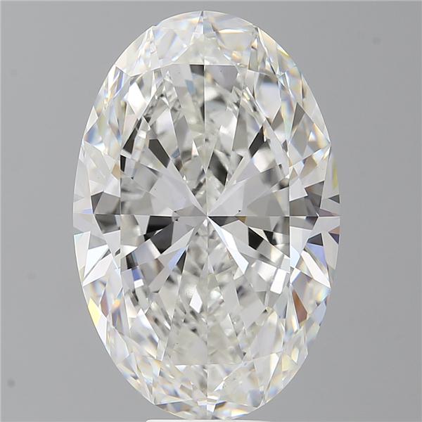 11.58 ct. oval Lab Grown Diamond front image