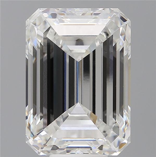 11.59 ct. emerald Lab Grown Diamond front image