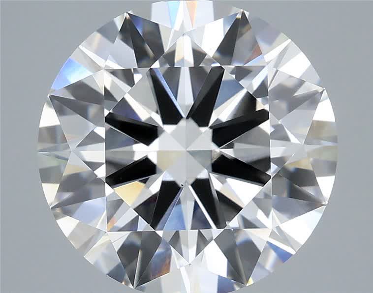 5.02 ct. round Lab Grown Diamond front image