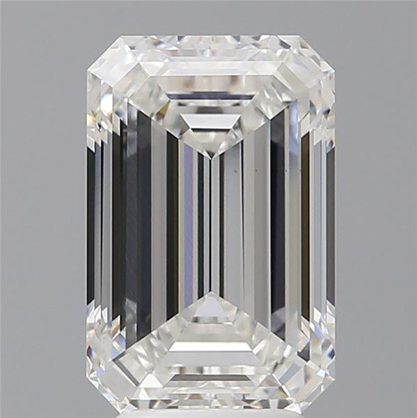 4.56 ct. emerald Lab Grown Diamond front image