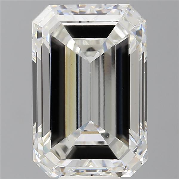 11.51 ct. emerald Lab Grown Diamond front image