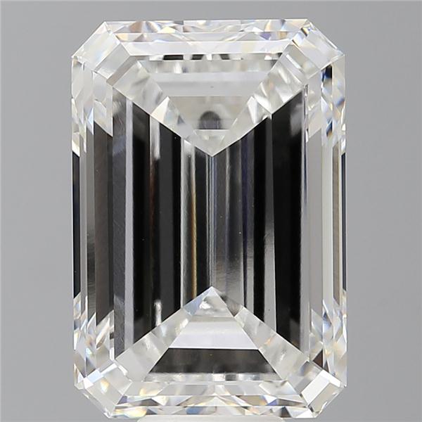 11.52 ct. emerald Lab Grown Diamond front image