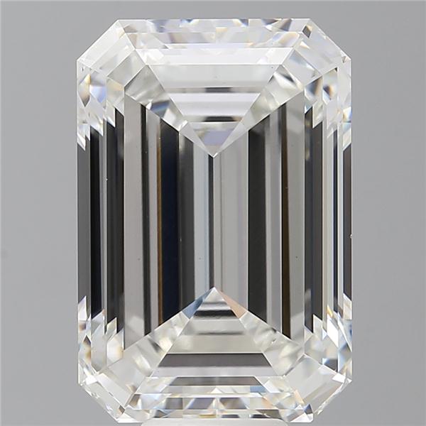 12.08 ct. emerald Lab Grown Diamond front image